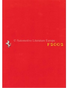 2002 FERRARI F2001 BROCHURE ITALIAANS / ENGELS