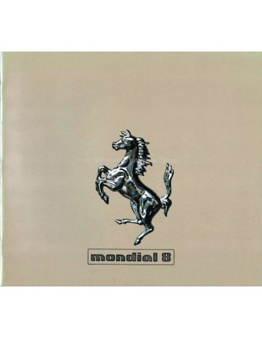 1980 FERRARI MONDIAL 8 BROCHURE 199/80