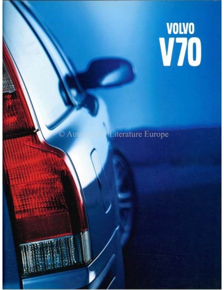 2000 VOLVO V70 BROCHURE GERMAN