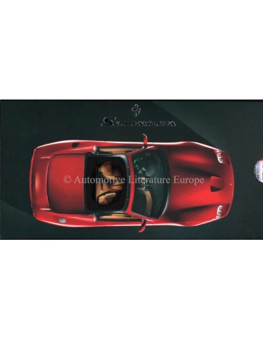 2004 FERRARI SUPERAMERICA PRESSE PROSPEKT