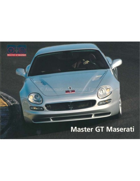 1999 MASTER GT MASERATI BROCHURE