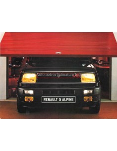1976 RENAULT 5 ALPINE BROCHURE DUTCH