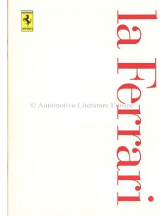 1997 FERRARI LA FERRARI BROCHURE ITALIAN / ENGLISH