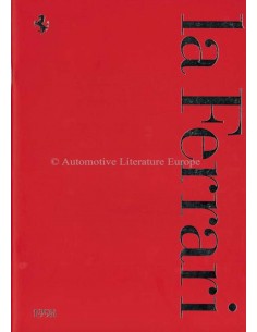 1998 FERRARI LA FERRARI BROCHURE ITALIAN / ENGLISH