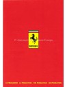 1986 FERRARI PROGRAMMA BROCHURE PROSPEKT 409/86