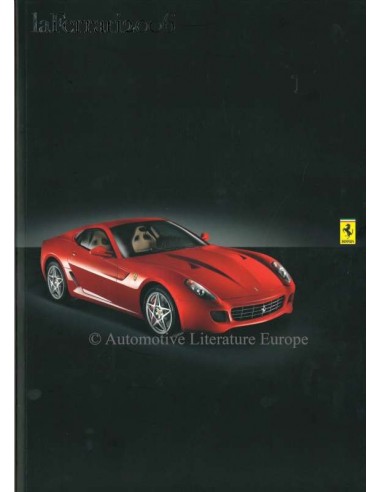 2006 LA FERRARI BROCHURE PROSPEKT 2406/06