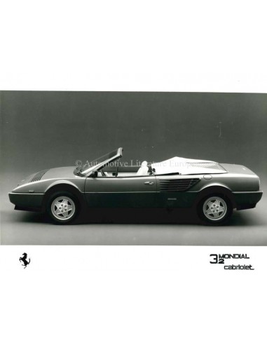 1988 FERRARI MONDIAL 3.2 CABRIOLET PRESSEBILD
