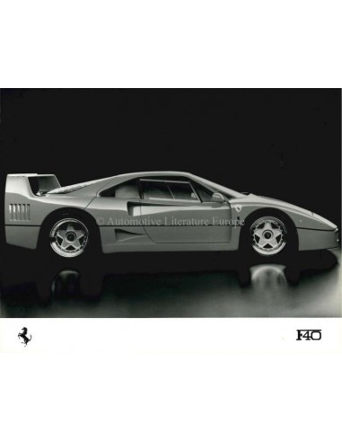 1988 FERRARI F40 PERSFOTO