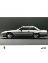 1985 FERRARI 412 PRESS PHOTO