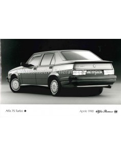 1990 ALFA ROMEO 75 TURBO QV PERSFOTO