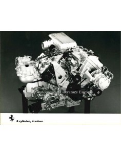 1982 FERRARI 8 CILINDER 4 KLEPPEN PERSFOTO