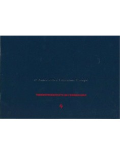 1987 FERRARI F40 PRESSKIT GERMAN 478/87 2