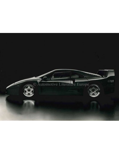1987 FERRARI F40 PRESSEMAPPE ENGLISCH 477/87