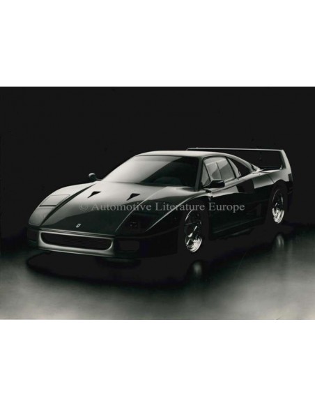 1987 FERRARI F40 PRESSKIT ENGLISH 477/87