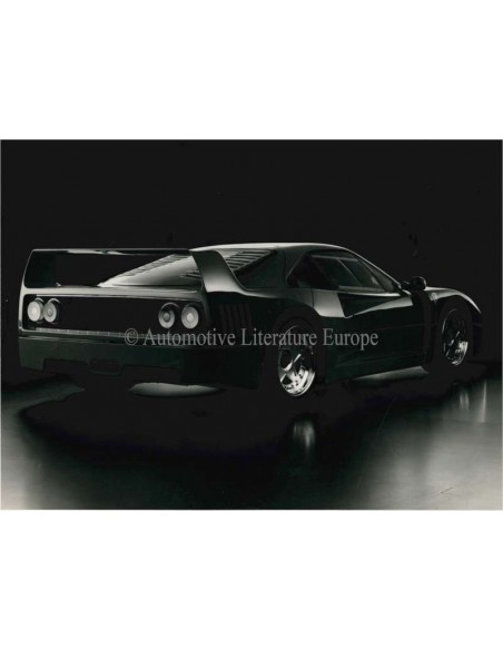 1987 FERRARI F40 PRESSKIT ITALIAN 475/87