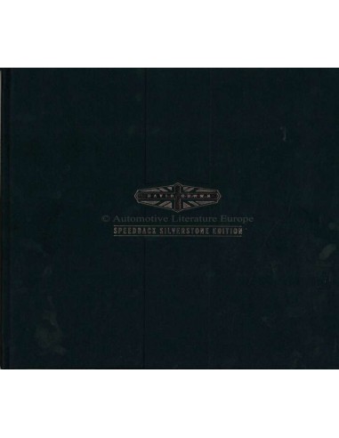 2018 DAVID BROWN SPEEDBACK SILVERSTON EDITION HARDCOVER BROCHURE ENGELS