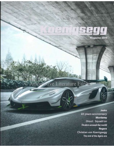 2019 KOENIGSEGG MAGAZINE ENGELS