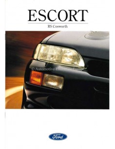 1994 FORD ESCORT RS COSWORTH BROCHURE FRANS