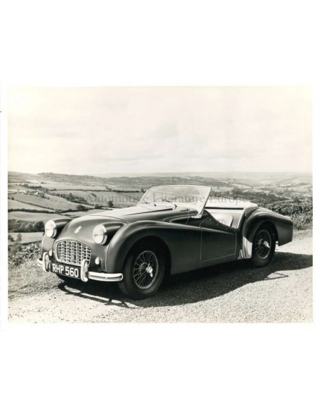 1955 TRIUMPH TR3 CABRIOLET PRESSEBILD