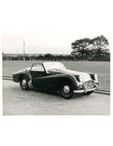 1955 TRIUMPH TR3 CONVERTIBLE PRESS PHOTO