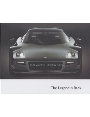 2018 LANCIA STRATOS HARDCOVER BROCHURE DUITS