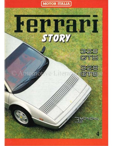 1985 FERRARI STORY 328GTB/GTS MAGAZIN 4 ENGLISCH / ITALIENISCH