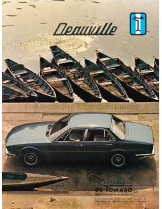 1971 DE TOMASO DEAUVILLE BROCHURE