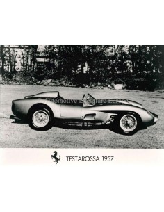 1984 FERRARI TESTAROSSA PERSMAP ENGELS 324/84 2