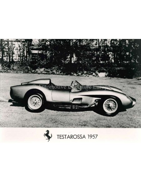 1984 FERRARI TESTAROSSA PRESSKIT ENGLISH 324/84