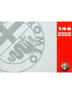 1995 ALFA ROMEO 146 INSTRUCTIEBOEKJE NEDERLANDS