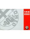 1995 ALFA ROMEO 146 INSTRUCTIEBOEKJE NEDERLANDS