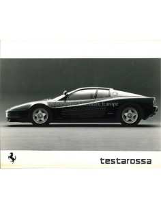 1984 FERRARI TESTAROSSA PRESSKIT ENGLISH (US) 324/84 2