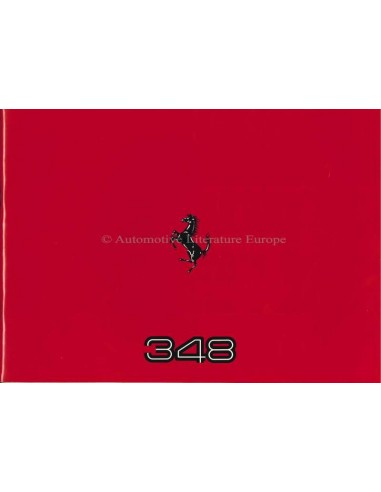 1989 FERRARI 348 PERSMAP ENGELS 572/89
