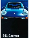 1995 PORSCHE 911 CARRERA HARDCOVER BROCHURE DUITS