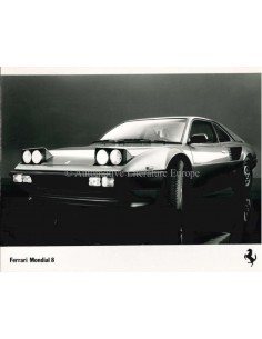 1980 FERRARI MONDIAL 8 PRESSKIT ENGLISH 2