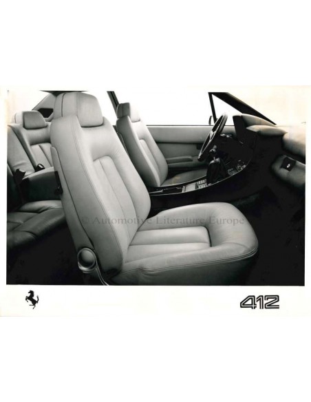 1985 FERRARI 412 PERSMAP ENGELS 353/85