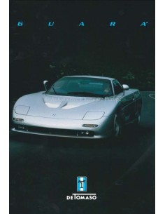 1999 DE TOMASO GUARA BROCHURE