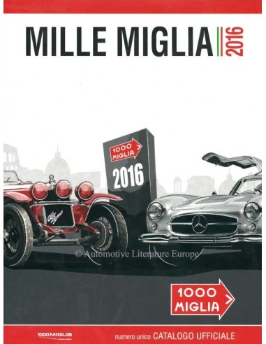 2016 MILLE MIGLIA JAARBOEK ITALIAANS