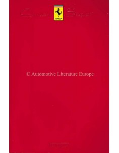 2002 FERRARI CARROZZERIA SCAGLIETTI BROCHURE PROSPEKT