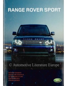 2009 RANGE ROVER BETRIEBSANLEITUNG DEUTSCH