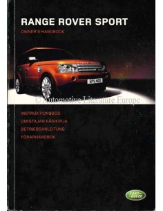 2004 RANGE ROVER INSTRUCTIEBOEKJE DUITS