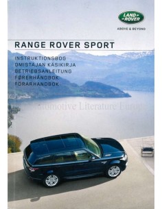 2015 RANGE ROVER SPORT BETRIEBSANLEITUNG DEUTSCH