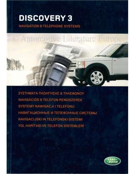 2006 LAND ROVER DISCOVERY 3 NAVIGATIONS- UND TELEFONSYSTEM OWNERS MANUAL RUSSISCH
