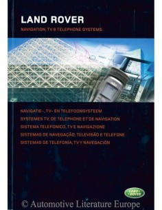 2006 LAND ROVER NAVIGATION, TV & TELEPHONE SYSTEMS OWNERS MANUAL DUTCH