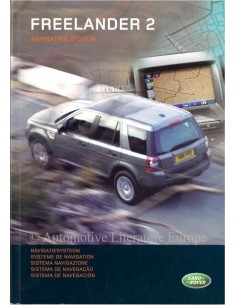 2006 LAND ROVER FREELANDER 2 NAVIGATION SYSTEM OWNERS MANUAL DUTCH