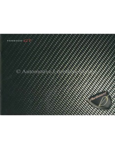 2002 FARBOUD GT PROSPEKT ENGLISCH