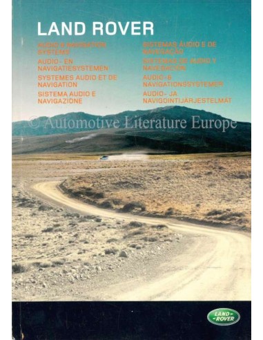 2001 LAND ROVER AUDIO UND NAVIGATIONSYSTEMEN BETRIEBSANLEITUNG NIEDERLÄNDISCH