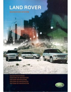 2007 LAND ROVER NAVIGATIESYSTEEM INSTRUCTIEBOEKJE NEDERLANDS