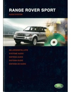 2005 RANGE ROVER SPORT  GELUIDSINSTALLATIE INSTRUCTIEBOEKJE NEDERLANDS