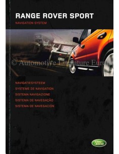 2004 RANGE ROVER SPORT NAVIGATION SYSTEM OWNERS MANUAL DUTCH